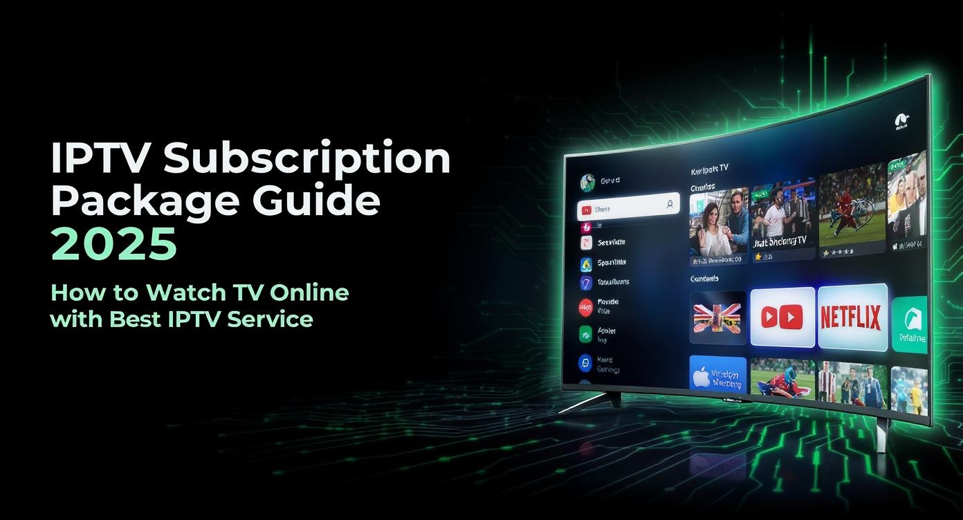 iptv subscription package